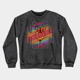 Trident Yantra of Shiva Crewneck Sweatshirt